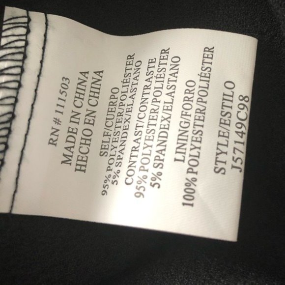 June & Hudson Wide Leg Jumpsuit Sequined Black Multi Size XL - Picture 10 of 12